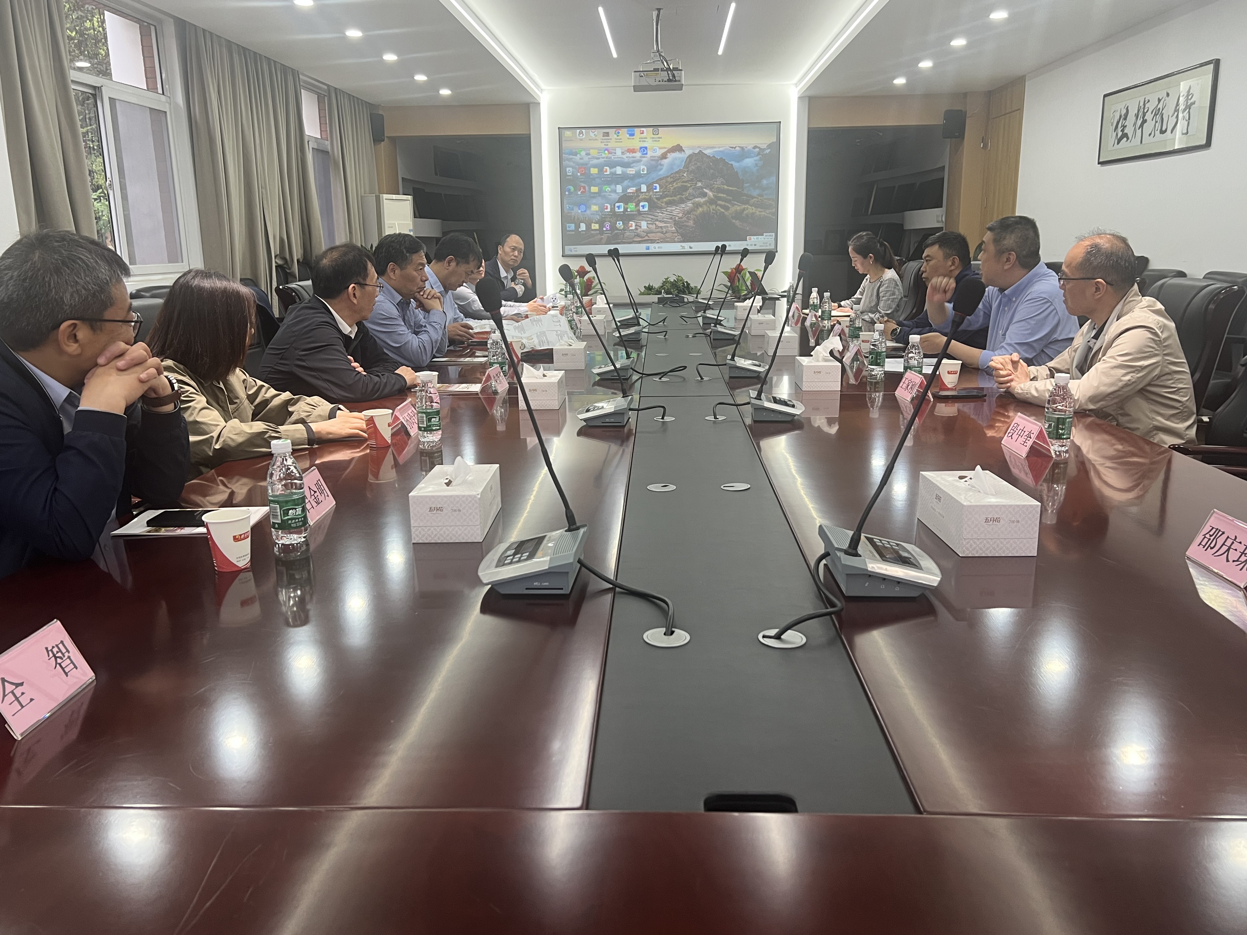 中國綠色食品發(fā)展中心刁新育主任一行深入企業(yè)調(diào)研指導(dǎo)